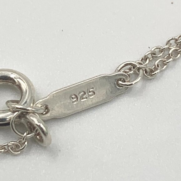 Authentic Tiffany & Co 925 Silver Heart Lock Necklace - Picture 4 of 8